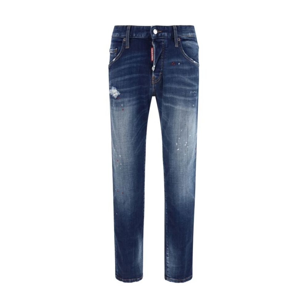 Dsquared2 Men Distressed Skater Jeans